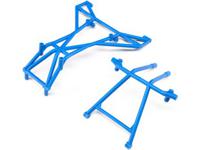 Losi - Top and Upper Cage Bars Blue: LMT (LOS241048)