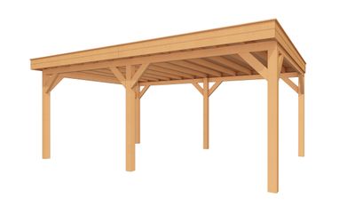 YARD Outdoor SUBLIME Buitenverblijf Plat dak - 600x400 cm- Plat dak- - YARD Outdoor