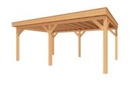 Buitenverblijf SUBLIME Plat dak - 600x400 cm- Plat dak- - YARD Outdoor