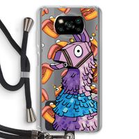 Loot Burger: Xiaomi Poco X3 NFC Transparant Hoesje met koord