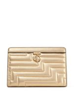 Jimmy Choo pochette Varenne à design matelassé - Or - thumbnail