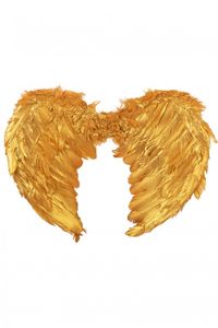 Engelen Vleugels Veren Goud Volwassene