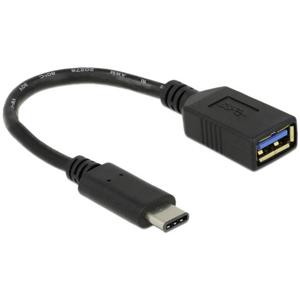 Delock USB 3.2 Gen 1 (USB 3.0) Adapter [1x USB-C stekker - 1x USB 3.2 Gen 1 bus A (USB 3.0)] 65634 15.00 cm