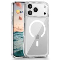 Casecentive Silicone MagSafe Case iPhone 17 Pro Max clear