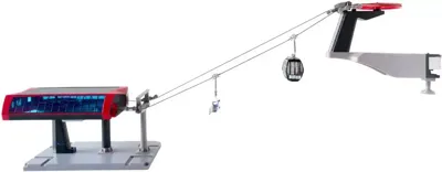 Jägerndorfer kabelbaan Luxe gondel+zetel zwart/rood 1:32