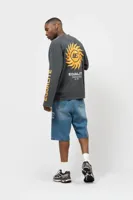 Equalité Sunny Oversized Longsleeve Heren Donkergrijs - Maat L - Kleur: Donkergrijs | Soccerfanshop