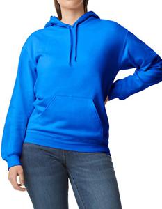 Gildan GSF500 Softstyle® Midweight Sweat Adult Hoodie - Royal - 4XL