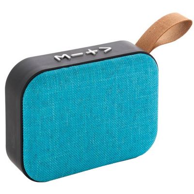 Xd Collection Speaker Fabric Bluetooth Abs 11,5 Cm Aqua 2-delig Xd Collection Speaker Fabric Bluetooth Abs 11,5 Cm Aqua 2-delig