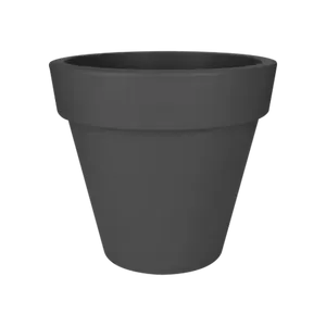 Elho Pure Round 60 Antraciet Zwart Bloempot Pot