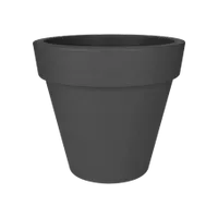 Elho Pure Round 60 Antraciet Zwart Bloempot Pot