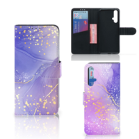 Hoesje voor Honor 20 Watercolor Paars