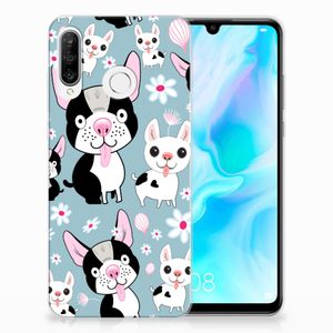 Huawei P30 Lite TPU Hoesje Hondjes