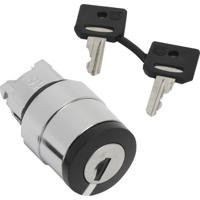 Schneider Electric ZB4BG4TEC10 ZB4BG4TEC10 (Ø) 22 mm Chroom, Zwart 1 stuk(s)