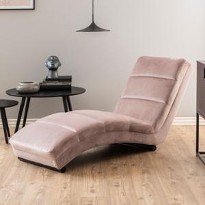 Bendt Relaxfauteuil Lauri Velvet - Dusty Rose