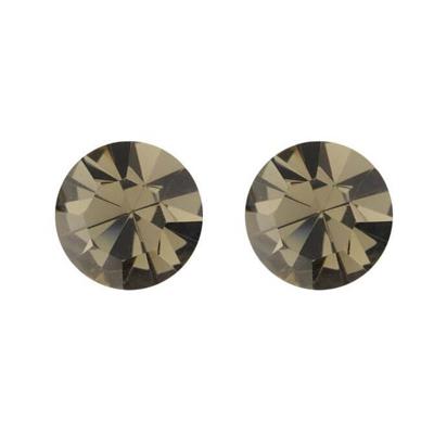 Biba Oorbellen met Swarovski Steentje Bl. Diamond