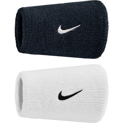 Nike Swoosh Classic Doublewide Wristbands 2-Pack