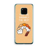 You're Shrimply The Best: Huawei Mate 20 Pro Transparant Hoesje