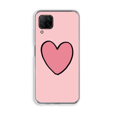 Hartje: Huawei P40 Lite Transparant Hoesje