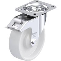 Blickle L-PO 125KA-FI Zwenkwiel met rem Wieldiameter: 125 mm Draagvermogen (max.): 250 kg 1 stuk(s)