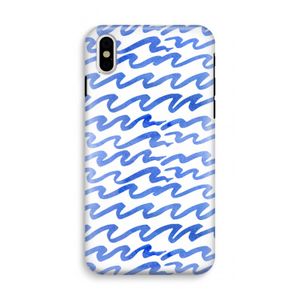 Blauwe golven: iPhone XS Tough Case