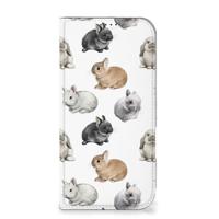 Smartphone hoesje voor iPhone 16 Pro Max Konijntjes