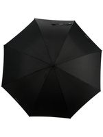 Moschino parapluie à rayures - Noir