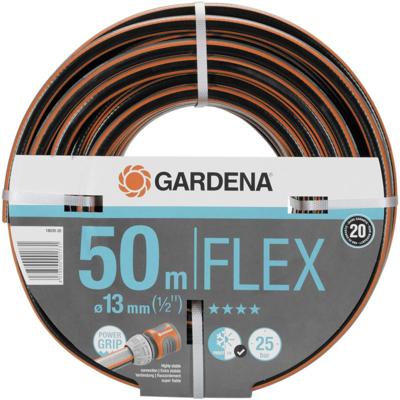 GARDENA Comfort FLEX Schlauch 13 mm (1/2), 50 m 18039-20 Tuinslang Zwart, Oranje 13 mm 50 m 1/2 inch 1 stuk(s)