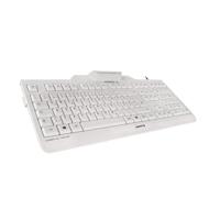 CHERRY KC 1000 SC toetsenbord Kantoor USB AZERTY Frans Grijs