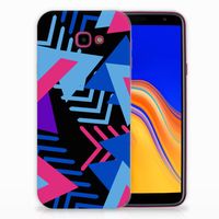 Samsung Galaxy J4 Plus (2018) TPU Hoesje Funky Triangle - thumbnail