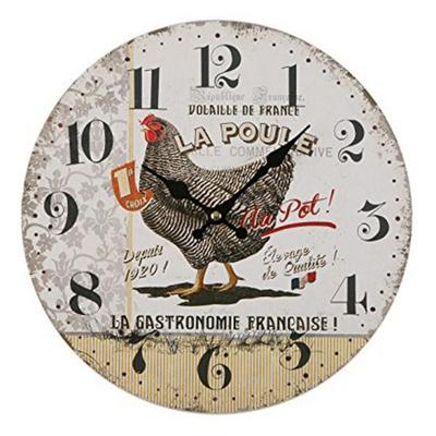 Muurklok Versa Gallina Plastic (5 x 28 x 28 cm)