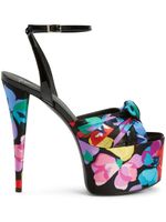 Giuseppe Zanotti sandales GZ Aida 150 mm à plateforme - Noir