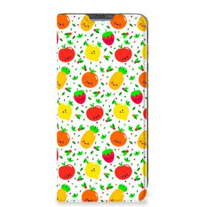 Poco X4 Pro 5G Flip Style Cover Fruits