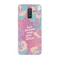 Good stories: Samsung Galaxy A6 Plus (2018) Transparant Hoesje