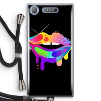 Lip Palette: Sony Xperia XZ1 Transparant Hoesje met koord