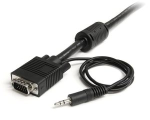 StarTech.com 15m Coax Hoge Resolutie VGA Monitorkabel met Audio HD15 M/M