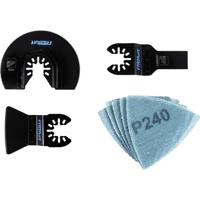 FRITZFURT 3501-2008 Carbide Multitool toebehorenset 8-delig 1 set(s)