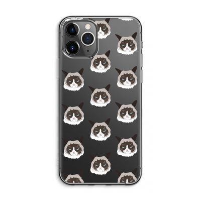 It's a Purrr Case: iPhone 11 Pro Max Transparant Hoesje