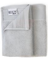 The One Towelling TH1020 Classic Guest Towel - Silver Grey - 30 x 50 cm