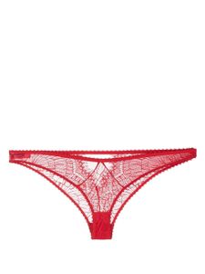 Maison Close culotte en dentelle - Rouge