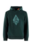 Tygo & Vito winter hoodie jongens - groen - Hobie