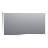Brauer Jade Spiegel - Rechthoekig - 140 cm - met Directe LED-Verlichting - Dimbaar - met Touchbediening
