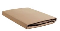 Ambiante Hoeslaken Katoen Khaki-1-persoons (90x210/220 cm)