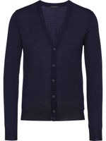 Prada cardigan en cachemire - Bleu - thumbnail