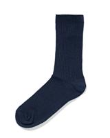 HEMA Damessokken Rib Donkerblauw (donkerblauw)