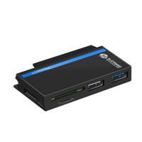 ROCKETEK RT-SGO727 USB 3 0 + USB 2 0 + micro USB interface hub voor Microsoft Surface go met 2 TF kaart & SD-kaartsleuven