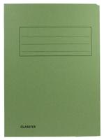 Class&apos;ex dossiermap, 3 kleppen ft 23,7 x 34,7 cm (voor ft folio), groen