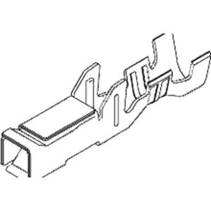 Molex 506958000 OBD II CRIMP REC TE 506958000 Molex Inhoud: 4000 stuk(s)