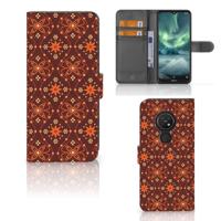 Nokia 7.2 | Nokia 6.2 | Telefoon Hoesje | Batik Brown