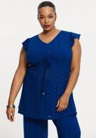 Yoek Tuniek ajour MARE | Indigo | Maat 38/40