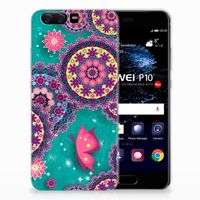 Huawei P10 Hoesje maken Cirkels en Vlinders